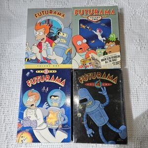 Futurama DVD Box Set Bundle Volumes 1-4